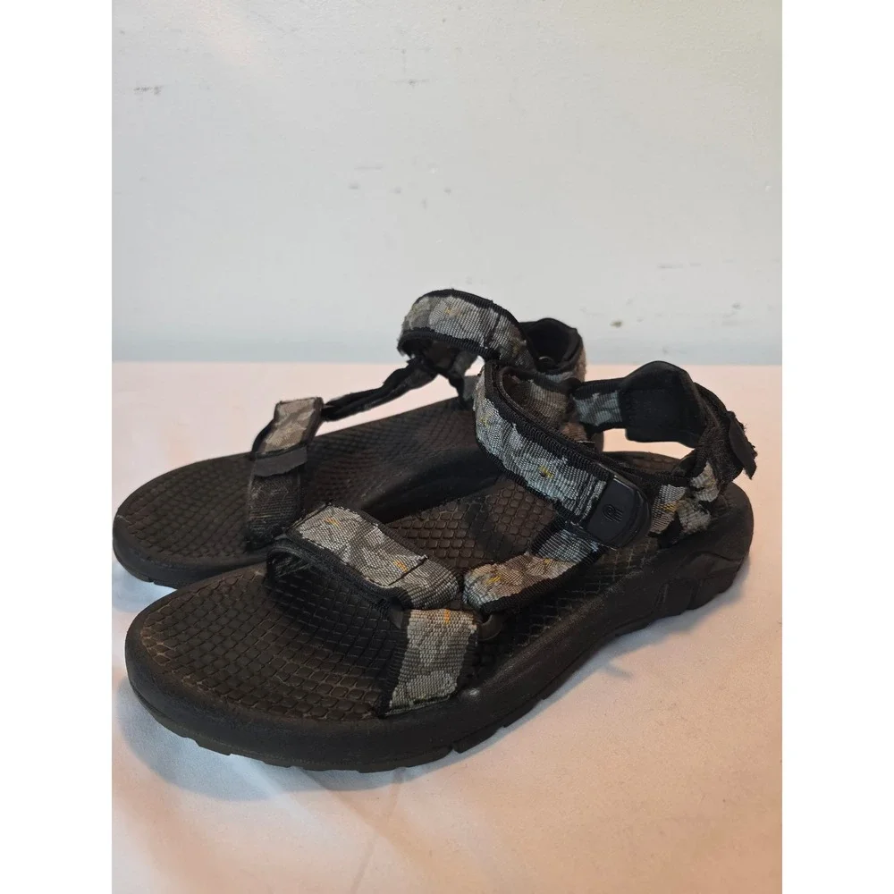 Teva Mens Hurricane XLT2 Sport Sandals Grey Black Geometric Pattern EU 40